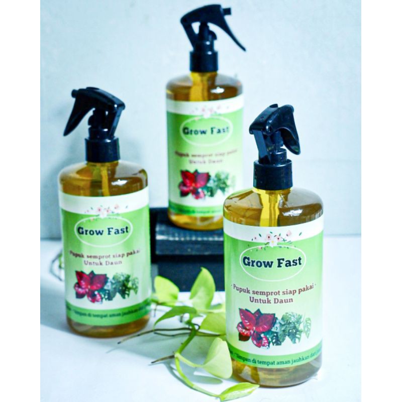Grow fast pupuk tanaman hias semua jenis, nutrisi dan vitamin tanaman agar subur