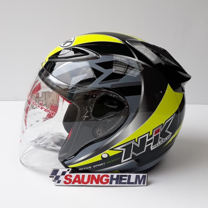 HELM NHK R6 URIKEN BLACK YELLOW