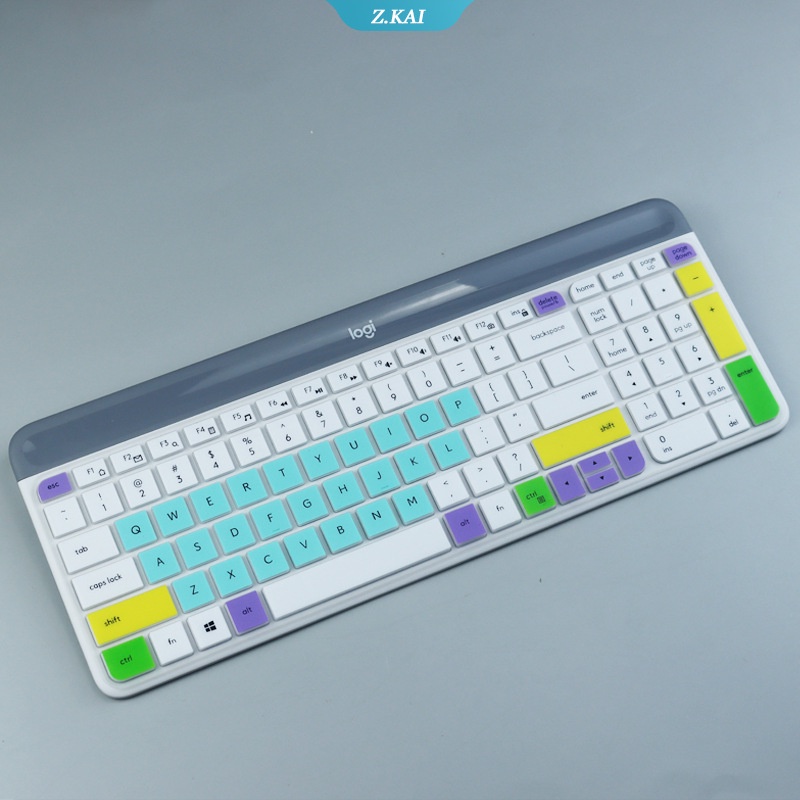 Film Pelindung keyboard Mekanik Bahan Silikon Tahan Air Dan Debu Untuk Logitech K470