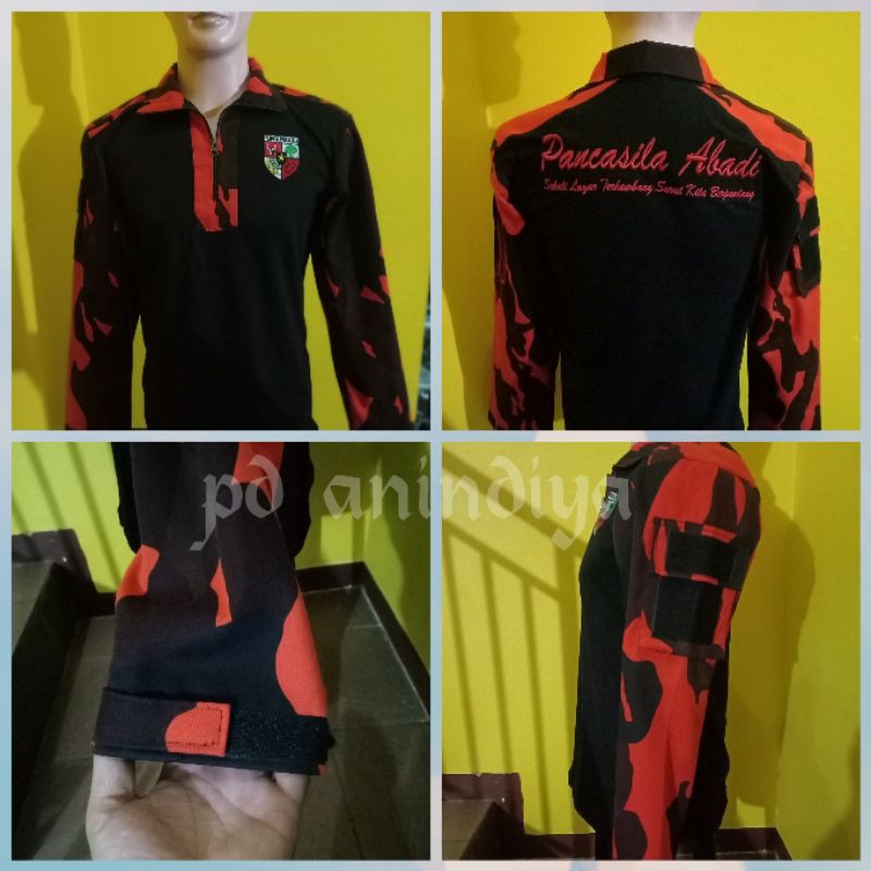 kaos bdu loreng pemuda pancasila