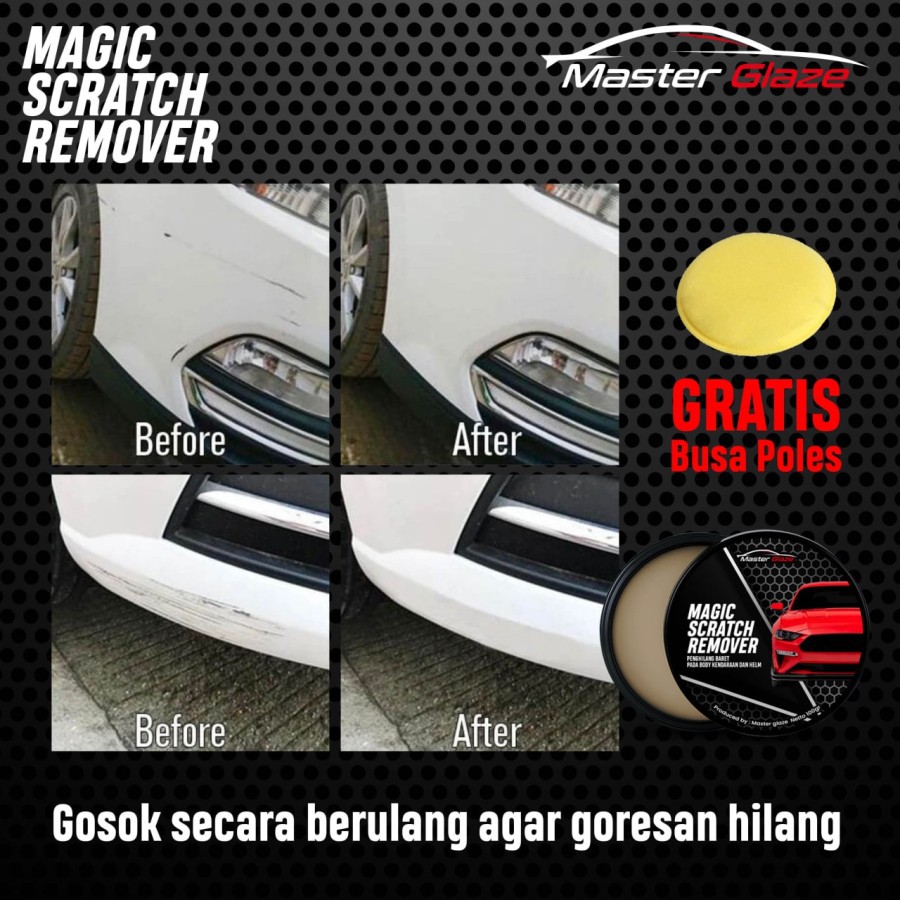 Compound Mobil Penghilang Baret Goresan Cat Body Mobil Motor Sepeda Helm Pengkilap Body Kompon Poles