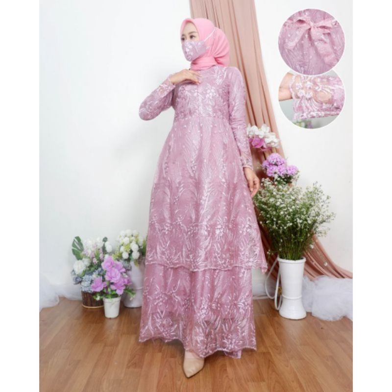 COD GAMIS KIRANIA/DRESS TILLE/GAMIS TULLE KEKINIAN