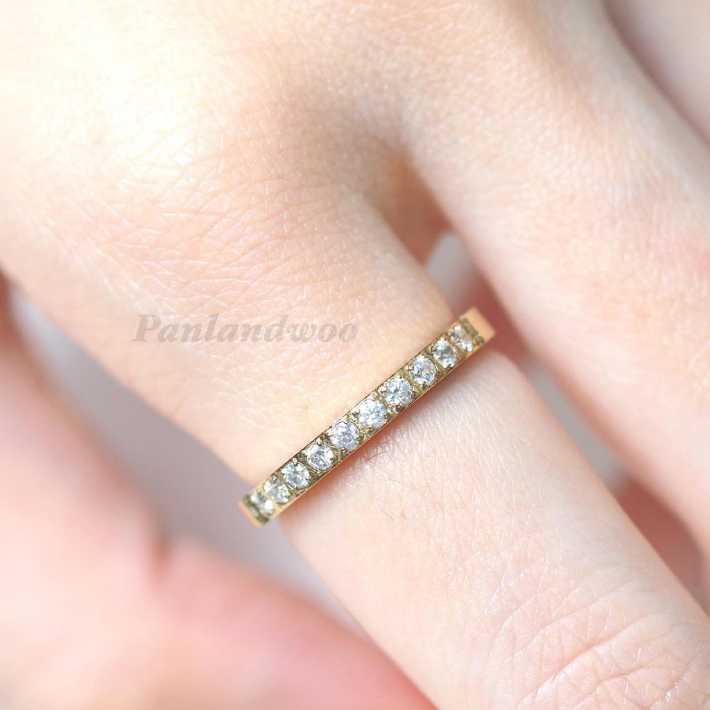 Panlandwoo - Cincin Titanium Wanita Anastasia