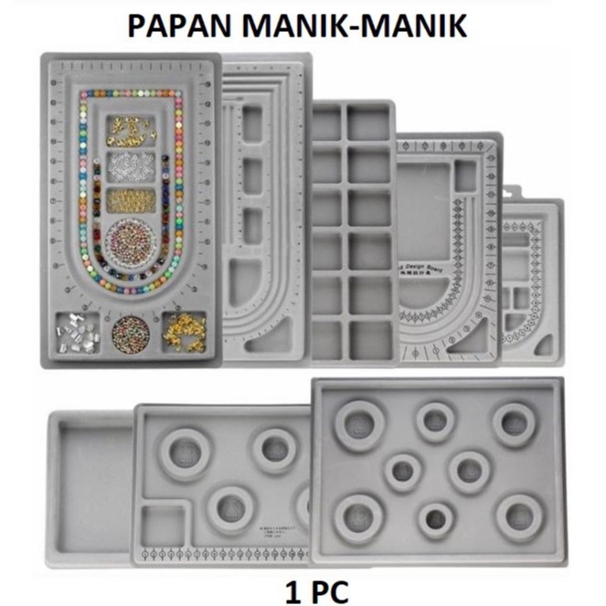 Papan Manik-Manik/ Flocked Bead Board For DIY Bracklet Harga/Pc