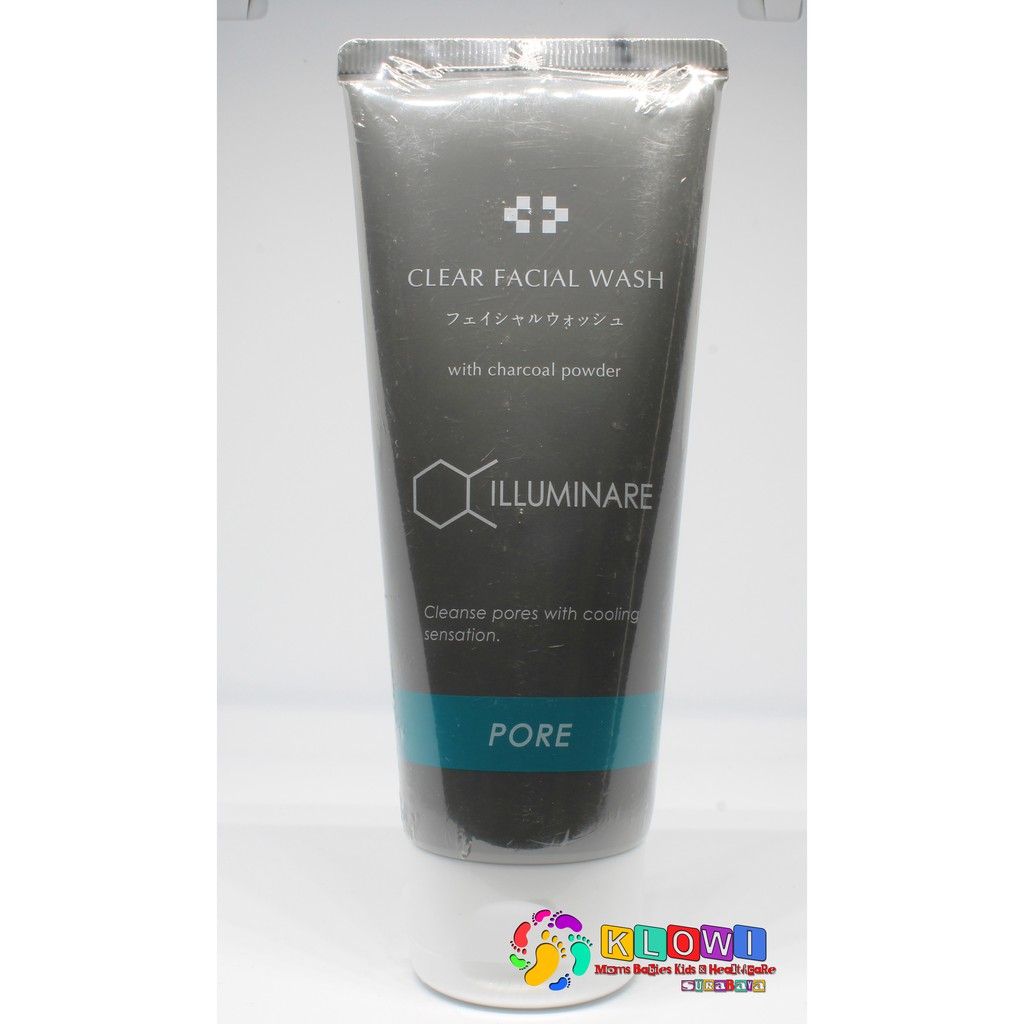 Illuminare Pore Clear Facial Wash 100G / Sabun Wajah Pembersih Komedo / Illuminaire