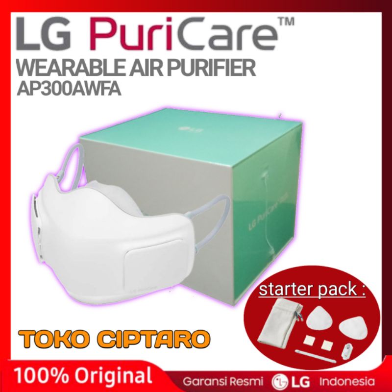 Masker LG PuriCare - Wearable Air Purifier