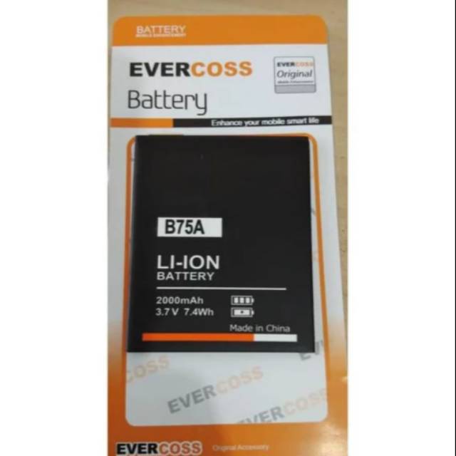 Baterai Evercoss B75A