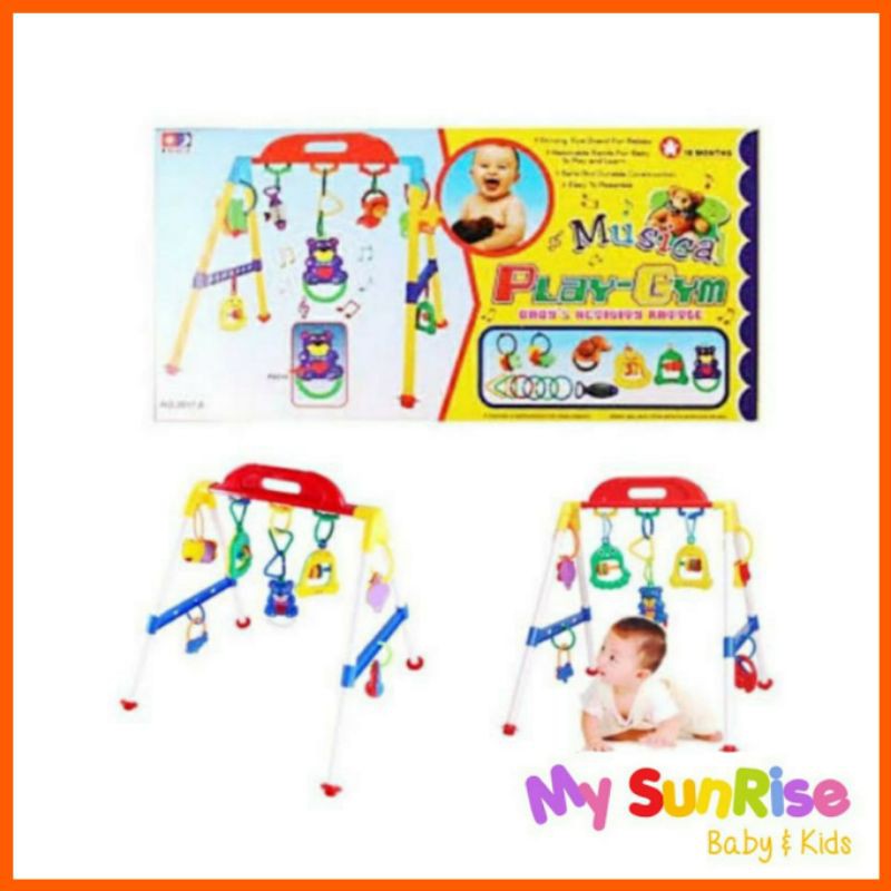 MUSICAL PLAY GYM BABY GYM MAINAN ANAK BAYI