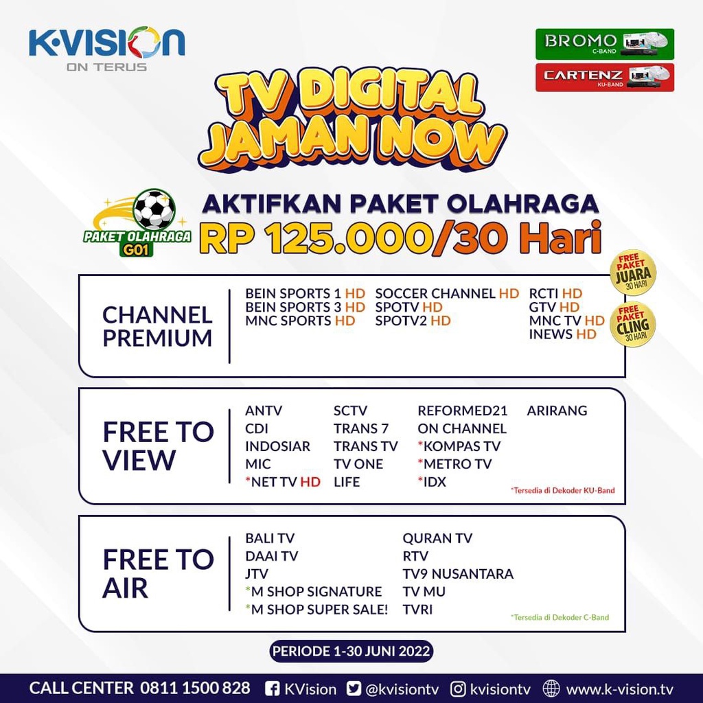 KVision - Paket Olahraga