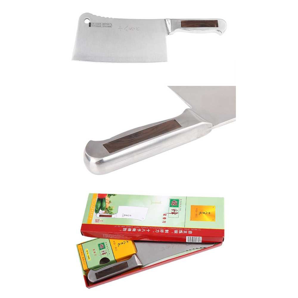 SHIBAZI Pisau Dapur Cleaver Chef Profesional - S601