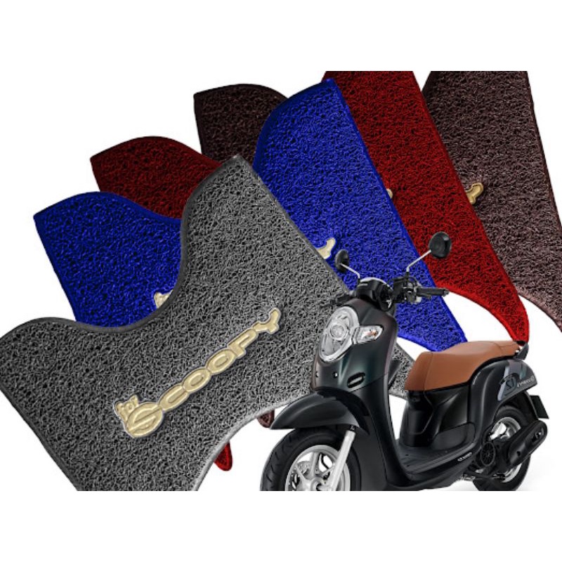 (KS04) Karpet Keset Mie Pijakan Motor Scoopy Beat Vario All Type Model Serabut