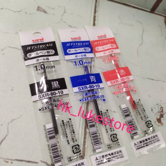 

Uni REFILL 1.0mm Jetstream Multi Pulpen Mitsubishi
