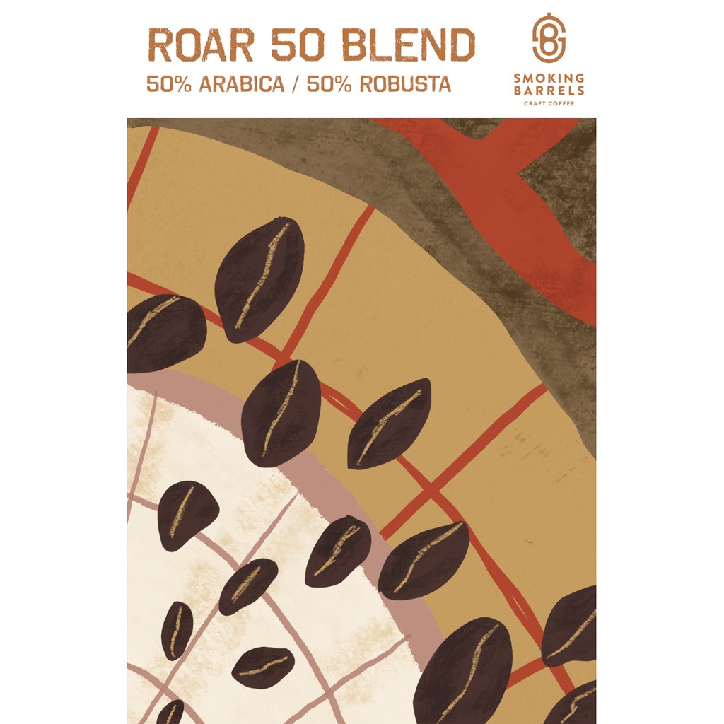 

PROMO ROAR 50 BLEND 1KG -Dark Roast Biji Kopi Es Kopi Susu - SB Craft Coffee