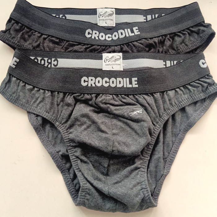 Set isi 2 Pcs Celana Dalam Pria CD Crocodile Katun Underwear Cotton 251-262