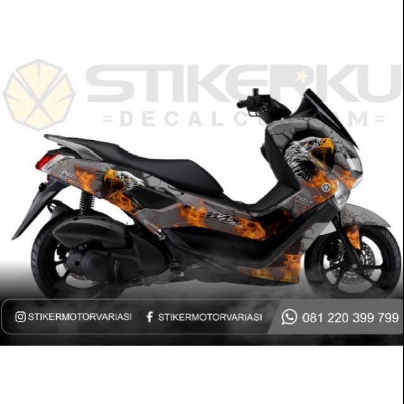 decal motor Yamaha nmax / striping motor nmax / Sticker motor nmax fullbody