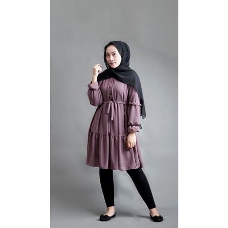 Disburse Outfit Baju Tunik Model Terlaris 2023 | Atasan Wanita Modern Kekinian