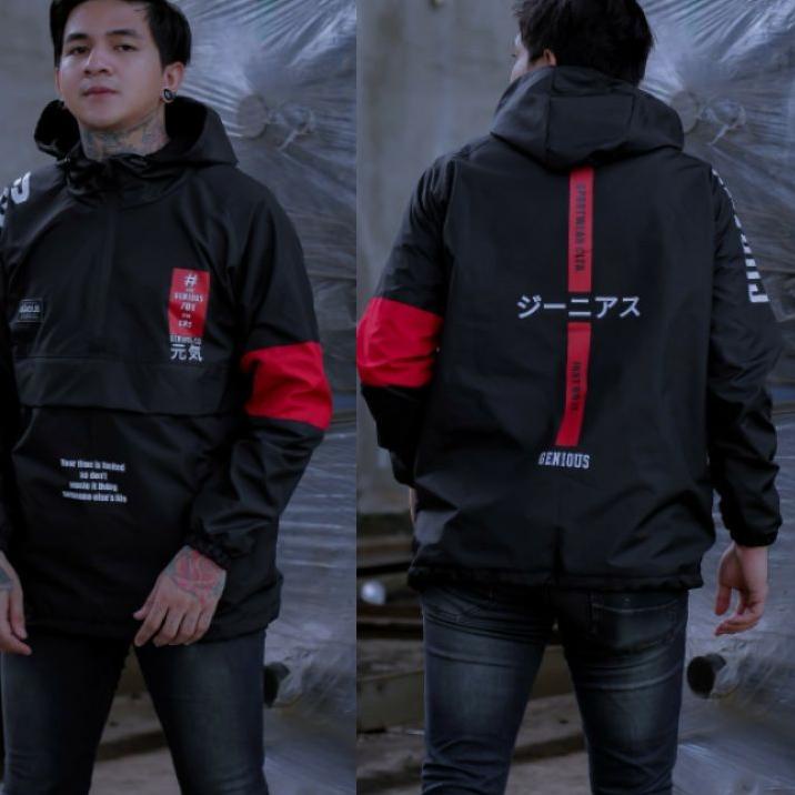 Menarik.. Jaket pria IKC 002 distro cbr Bandung hoodie dua sisi bolak balik keren grosir jaket cagou