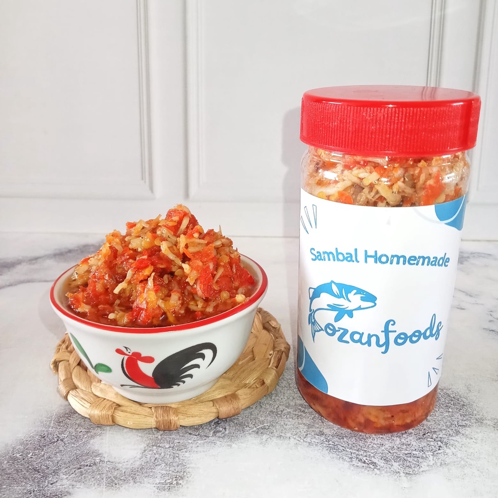 

Sambal Teri Homemade 200ml