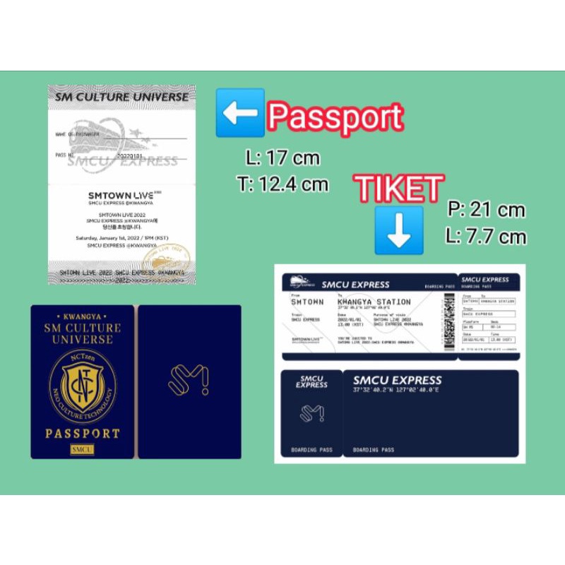 Tiket Kwangya & Passport Kwangya SM Culture Universe