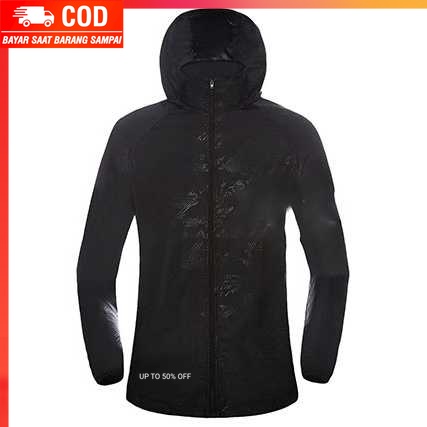 (100% BARANG ORI) LENTHIMEN Jaket Olahraga Quick-dry Windbreaker - WY-01