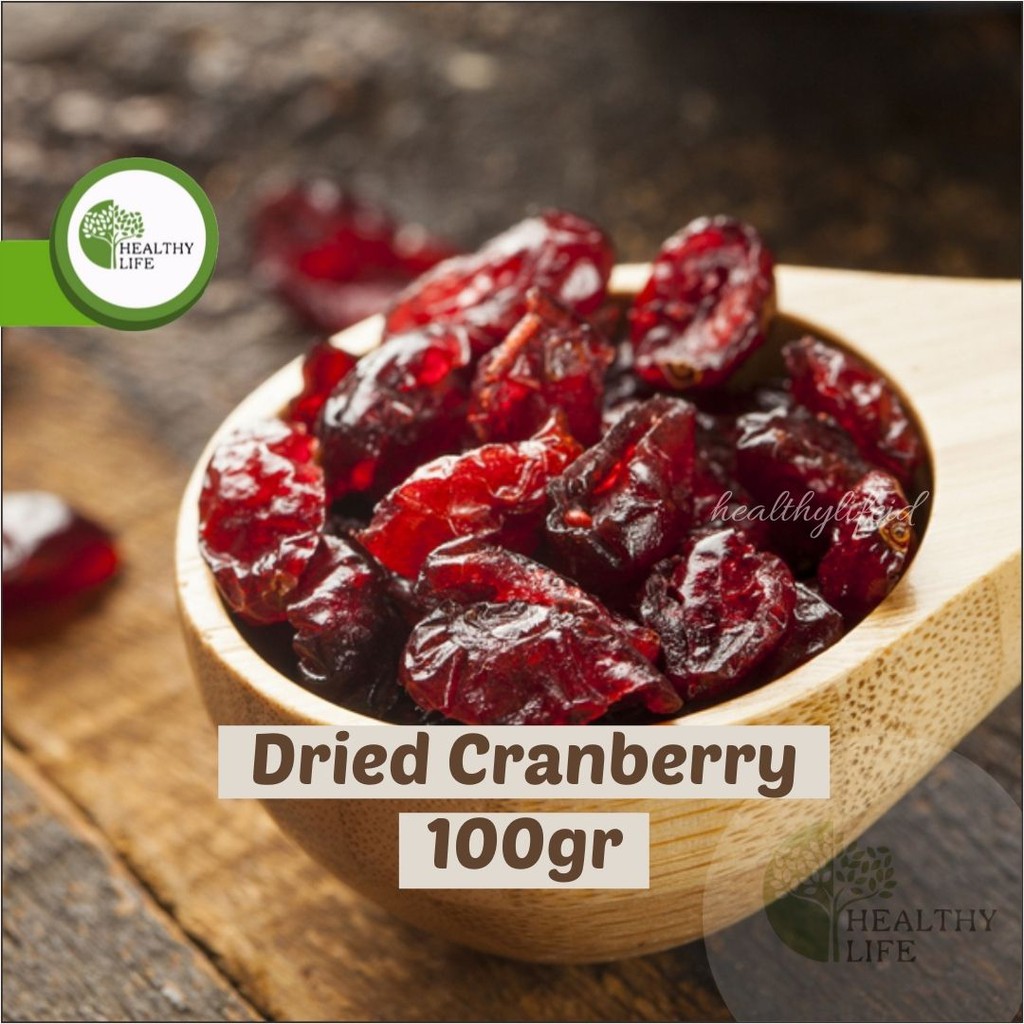 Dried Cranberry Unsweetened 100gr