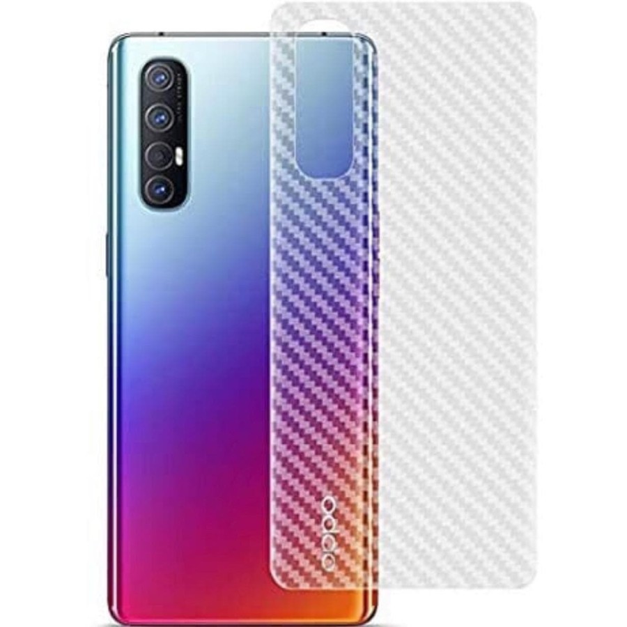 Back skin karbon atau gaskin carbon 3d oppo reno 3 pro, anti gores anti jamur anti licin