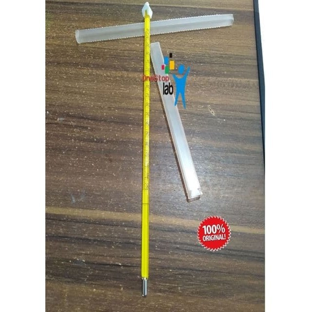 ALLA FRANCE Thermometer (Mercury Filled) range -20 to 250 'C isi air raksa