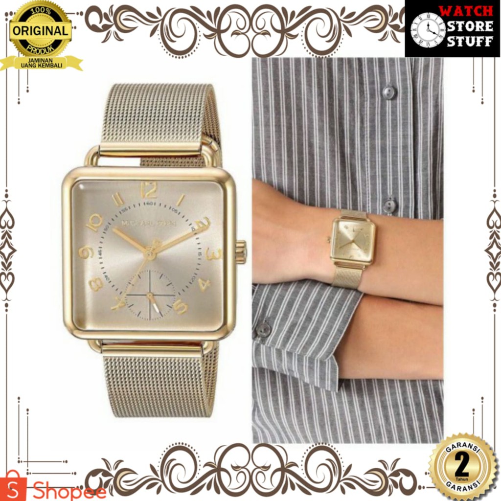 JAM TANGAN PRIA WANITA | RANTAI | KULIT | KARET | MURAH | WANITA MICHAEL KORS MK 3663