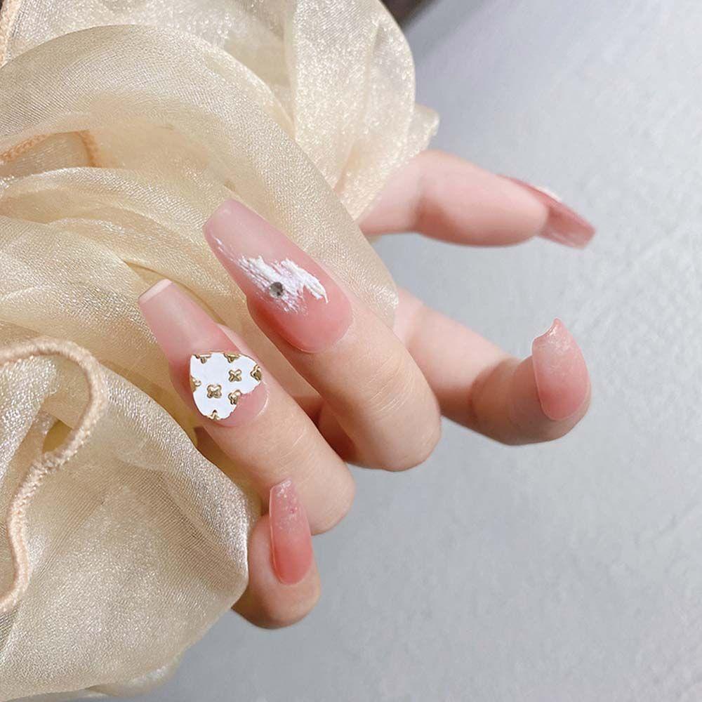 Mxbeauty 3D Nail Art Perhiasan DIY Sederhana Manicure Nail Drills Hiasan Kuku Paduan Aksesoris Kuku