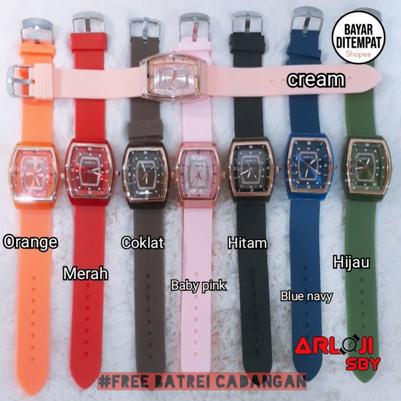 JAM TANGAN WANITA MIRETE MODEL  ORIGINAL TAHAN AIR