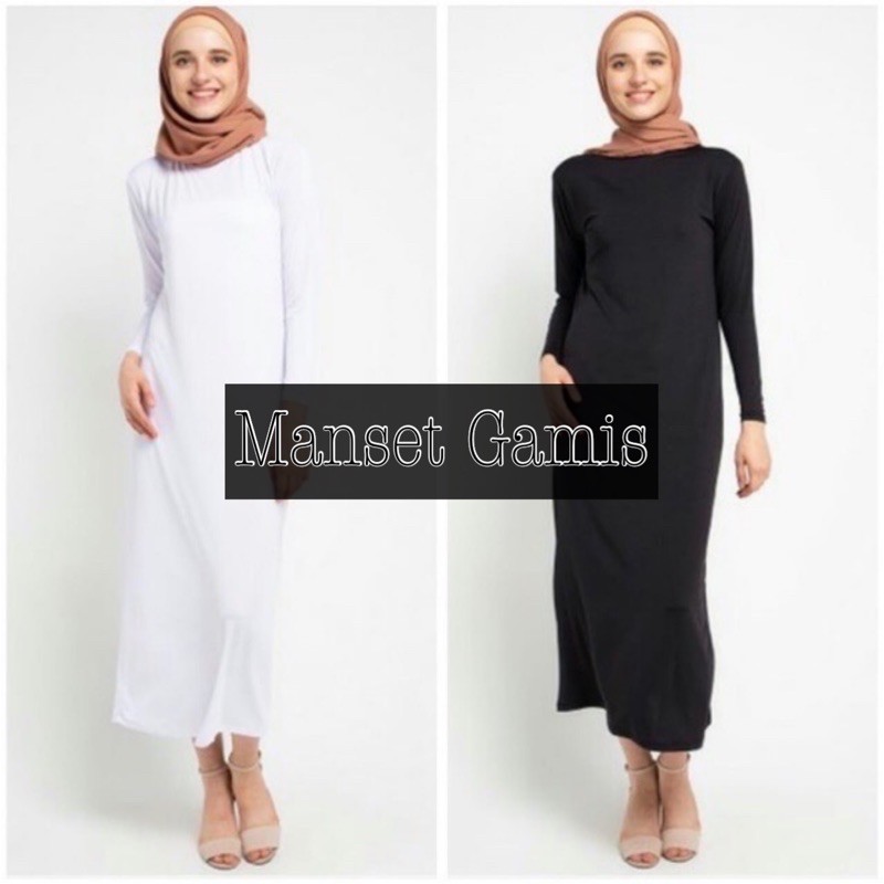 MANSET KAOS / INNER KAOS SPANDEK / MANSET GAMIS PANJANG