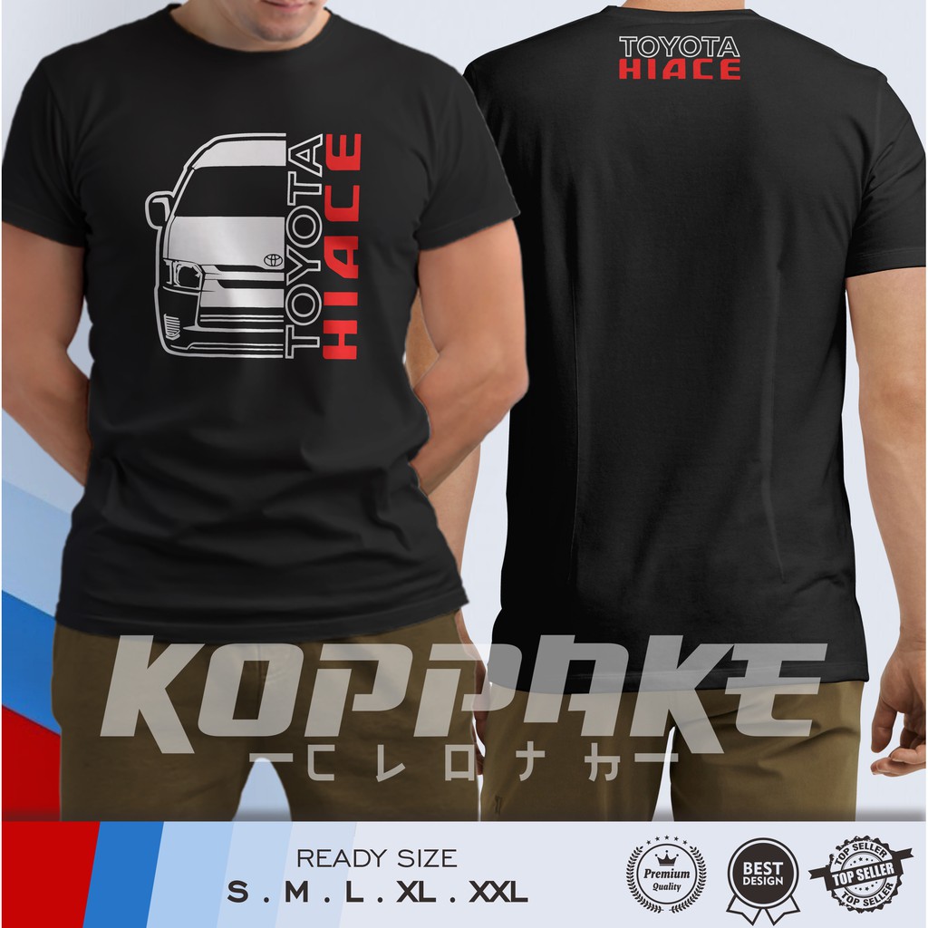 Kaos Mobil Toyota Hiace Van Baju Otomotif