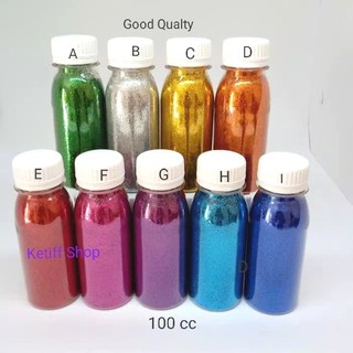Glitter/ serbuk gliter/ bubuk gliter/ glitter powder