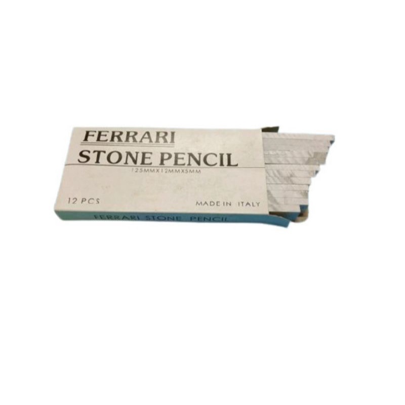 

KAPUR PENANDA BESI (kapur besi Ferrari stone pencil 12 pcs)