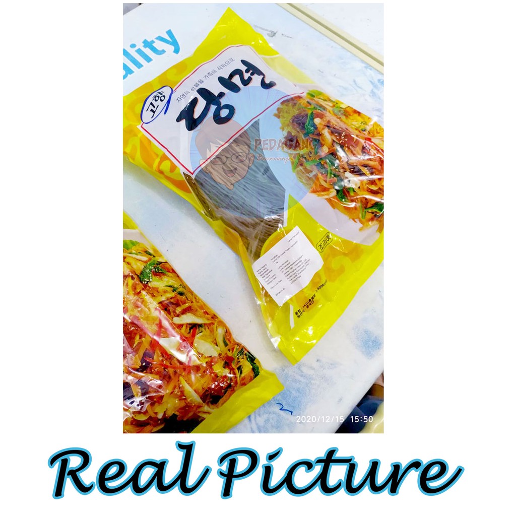 

Terlaris! Dangmyeon Vermicelli 1Kg Bihun Korea Soun Korea Mie Japchae