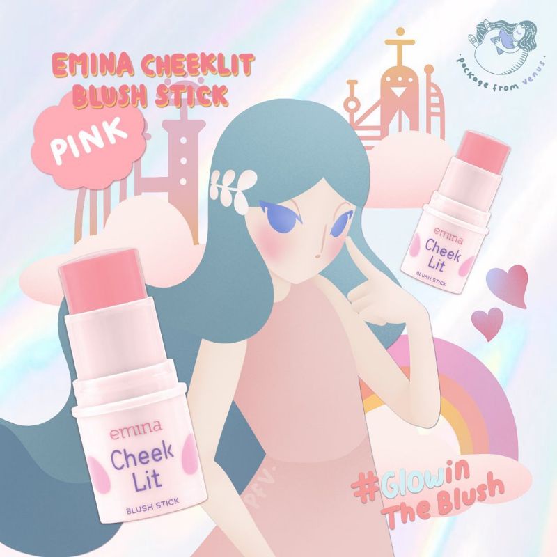 EMINA Cheeklit Blush Stick 7gr