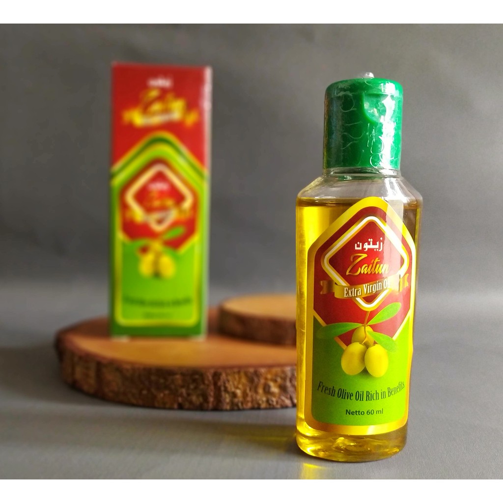 Minyak Zaitun Aljazira 60ml 100% Olive Oil Halal Bermanfaat Biidznillah Inshaallah