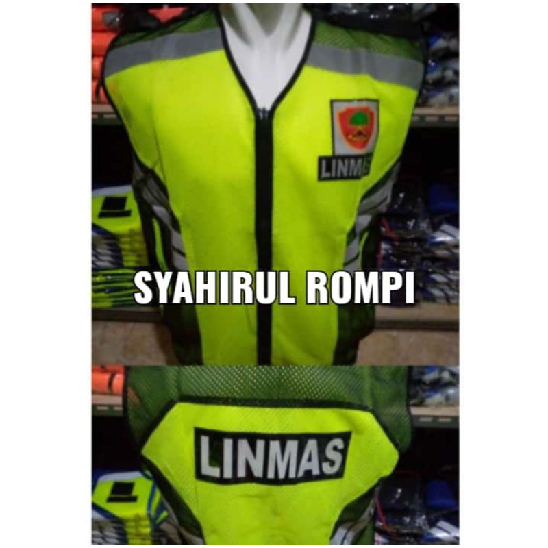rompi jaring linmas / rompi murah/ rompi linmas