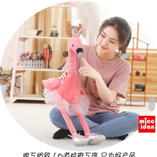 Boneka Plush Bentuk Burung Flamingo / Angsa / Burung import