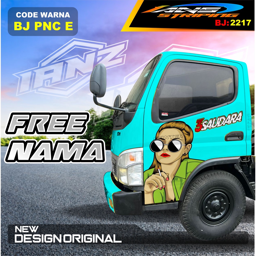 DECAL STICKER PINTU TRUK FUSO RAGASA / DECAL PINTU DUMTRUK  / STIKER MOBIL TRUK / STIKER PINTU TRUK KEREN