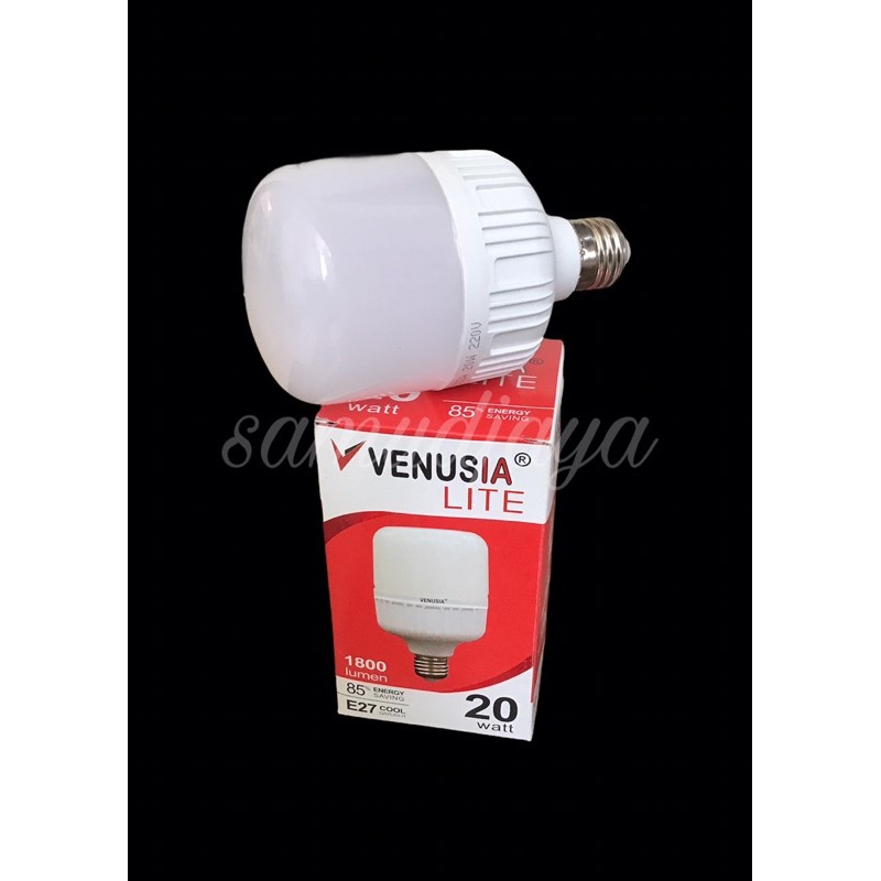bohlam lampu led 20watt cahaya putih/cool daylight