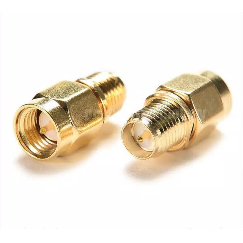KONEKTOR ADAPTER RPSMA FEMALE to SMA MALE ANTENA FPV DRONE MODEM RF