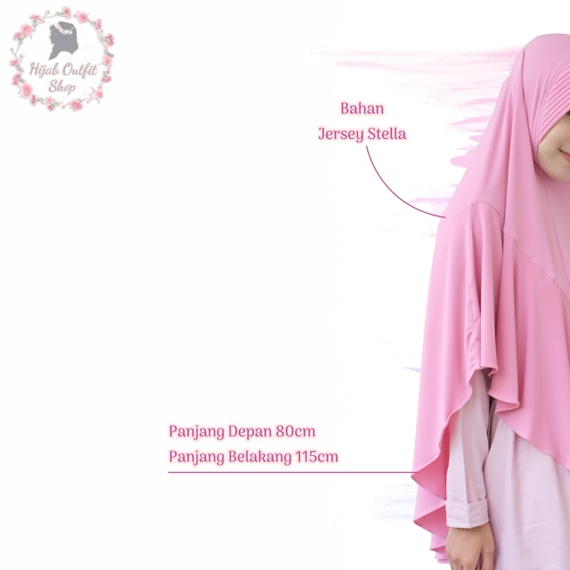 Bergo safiyya jersey pinguin daily