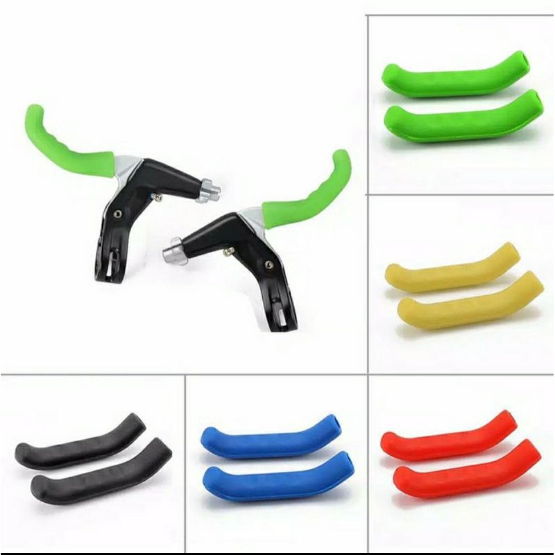 Pelindung Cover Silikon Handle Rem Brake Lever Sepeda. Universal