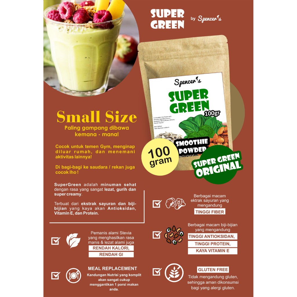 

Super Green Powder Smoothie