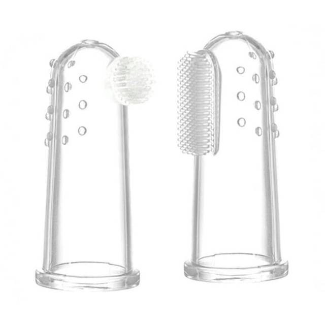 MARCUS AND MARCUS FINGER TOOTH BRUSH AND GUM MASSAGER SET