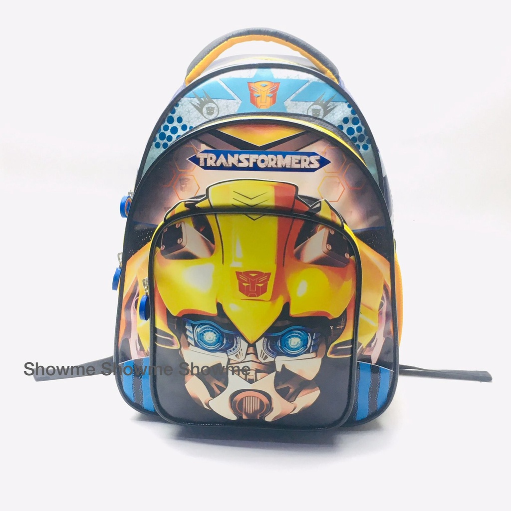 Showme Tas Ransel Anak Sekolah 3D - PAUD - TK - TRANSFORMERS