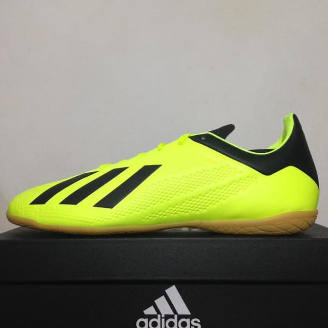 BI9 SALE Sepatu Futsal Adidas X Tango 18.4 IN Solar Yellow Black DB2484 Ori SDWD