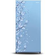 SHARP Kulkas 1 Pintu 166 Liter SJ-N182D SJN 182D SB Sakura Kirei