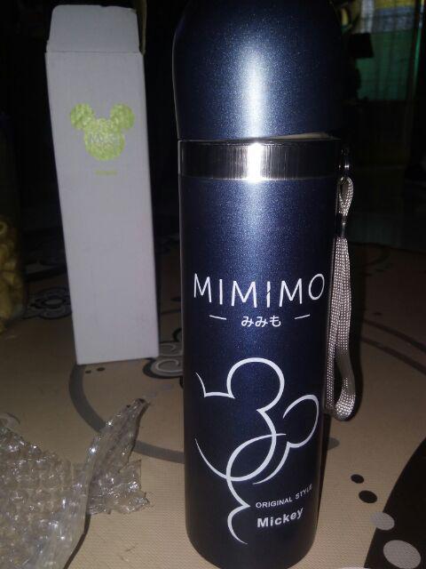 Botol Minum Thermos Mickey Mouse Stainless Steel 500ml